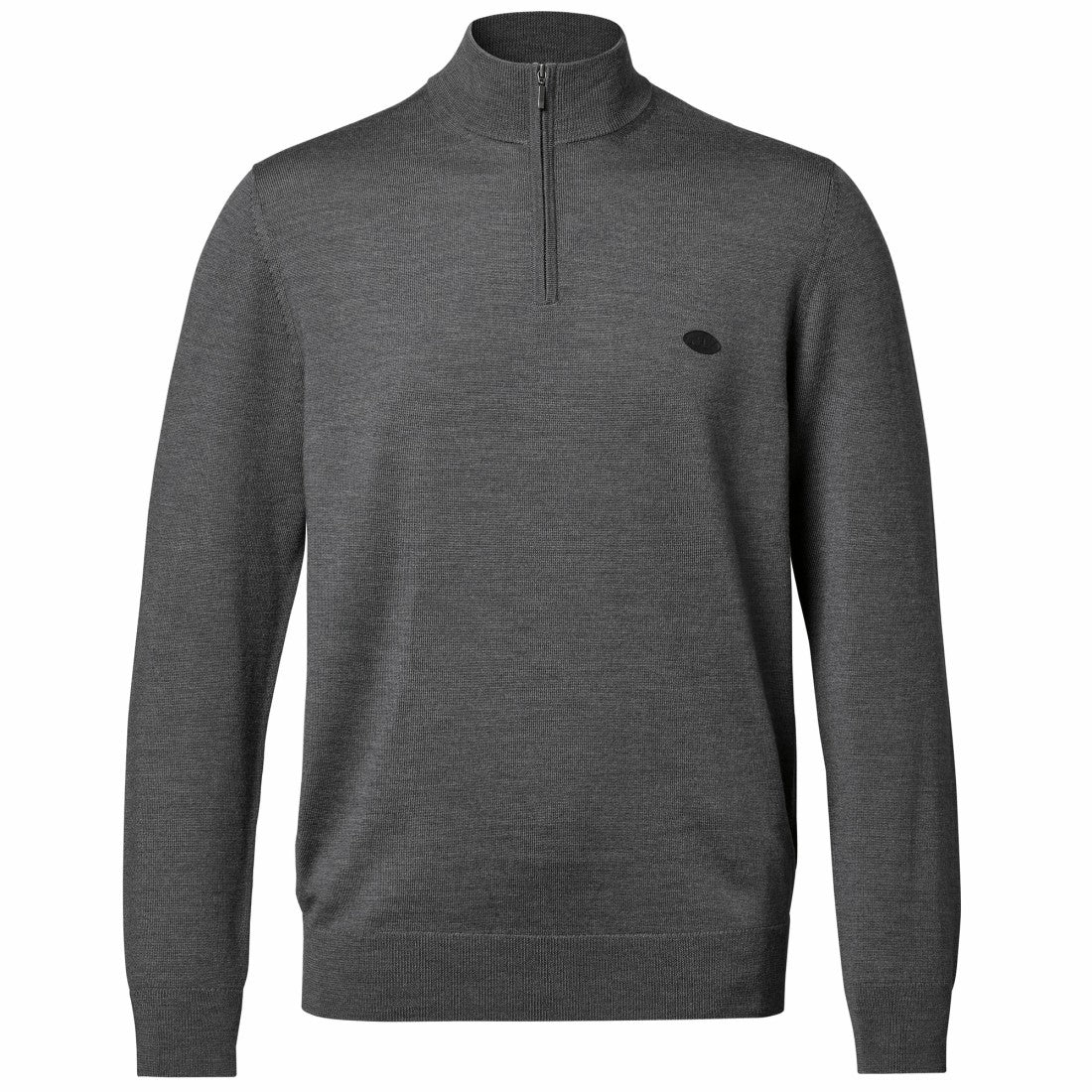New York Jets  Charles Tyrwhitt Merino Quarter-Zip Pullover Sweater