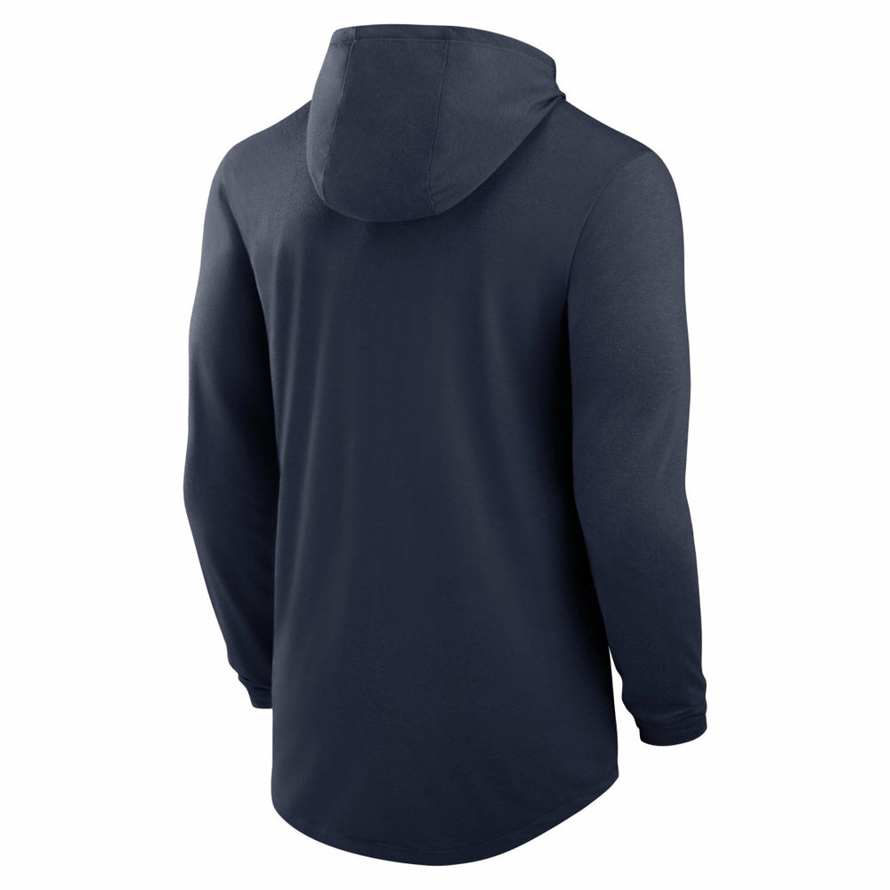 Tennessee Titans Nike Blitz Tri-Blend Dri-FIT Long Sleeve Hoodie T-Shirt