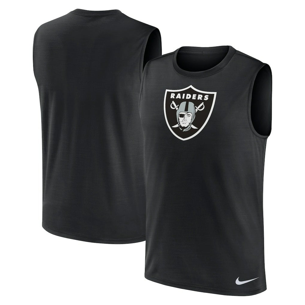 Las Vegas Raiders Nike Blitz Legend Dri-FIT Muscle Tank Top