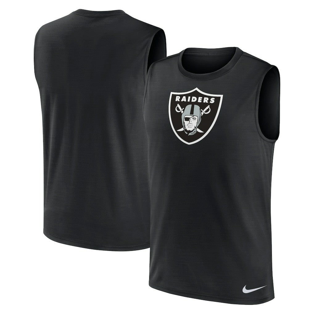 Las Vegas Raiders Nike Blitz Legend Dri-FIT Muscle Tank Top