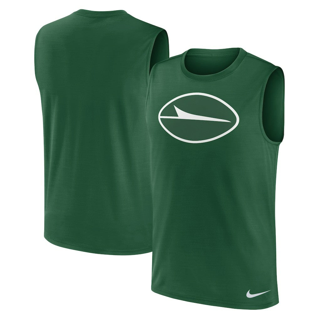 New York Jets Nike Blitz Legend Dri-FIT Muscle Tank Top