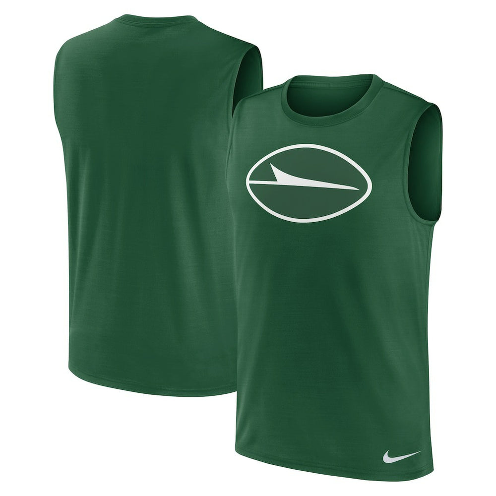 New York Jets Nike Blitz Legend Dri-FIT Muscle Tank Top