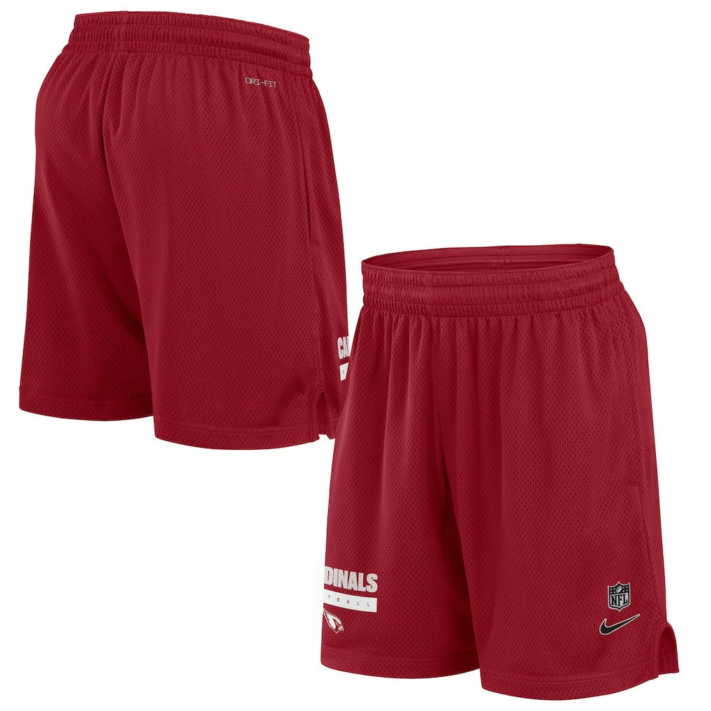 Arizona Cardinals Nike 2024 Sideline Performance Mesh Shorts