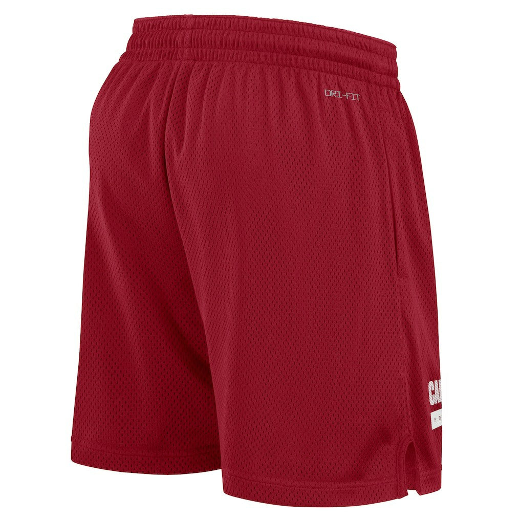 Arizona Cardinals Nike 2024 Sideline Performance Mesh Shorts