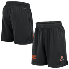 Cincinnati Bengals Nike 2024 Sideline Performance Mesh Shorts