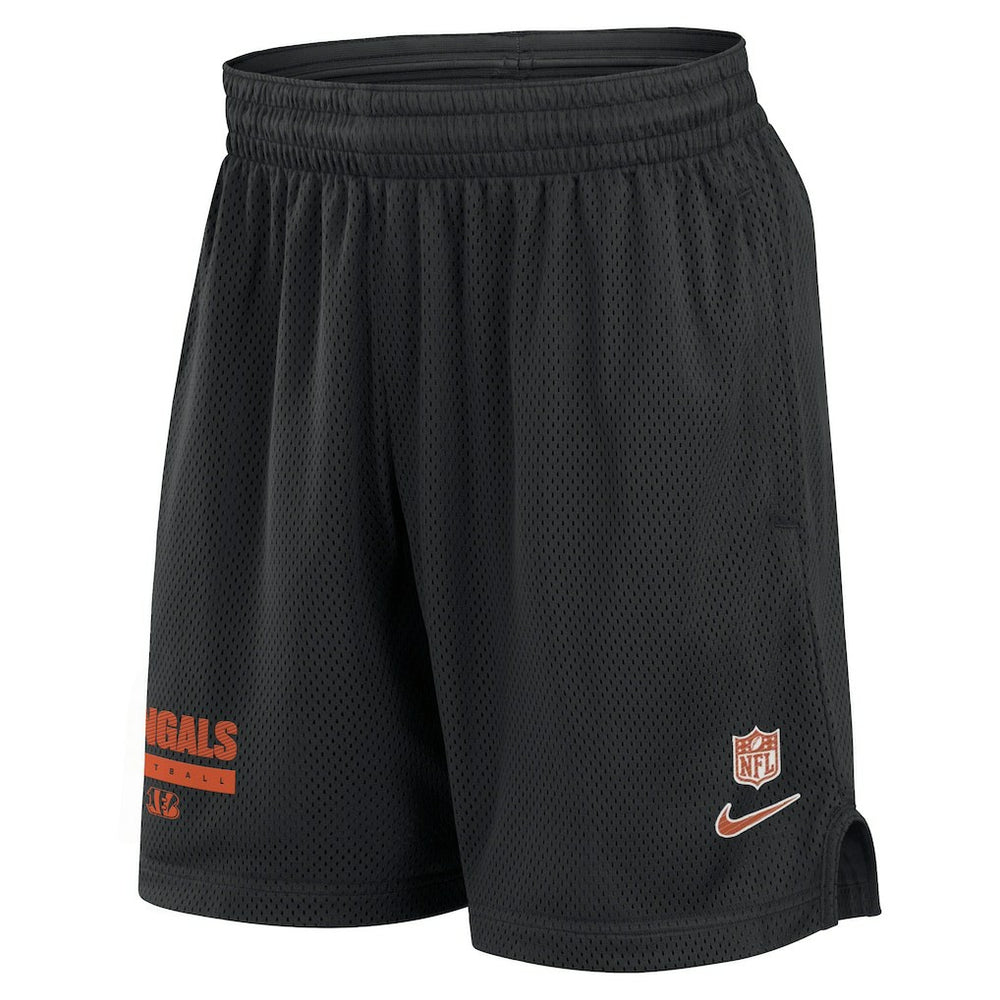 Cincinnati Bengals Nike 2024 Sideline Performance Mesh Shorts