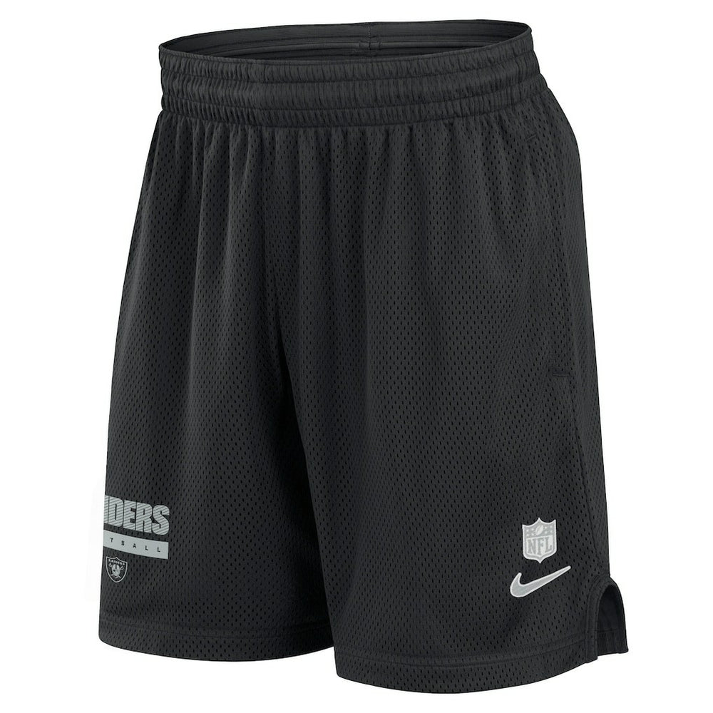 Las Vegas Raiders Nike 2024 Sideline Performance Mesh Shorts