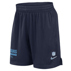 Tennessee Titans Nike 2024 Sideline Performance Mesh Shorts