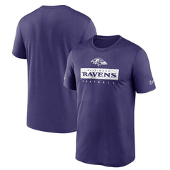 Baltimore Ravens Nike Sideline Legend Performance T-Shirt