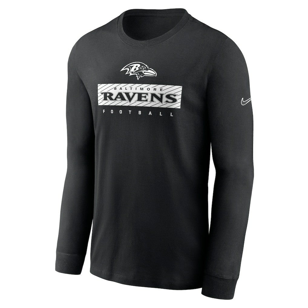 Baltimore Ravens Nike Sideline Dri-FIT Long Sleeve T-Shirt