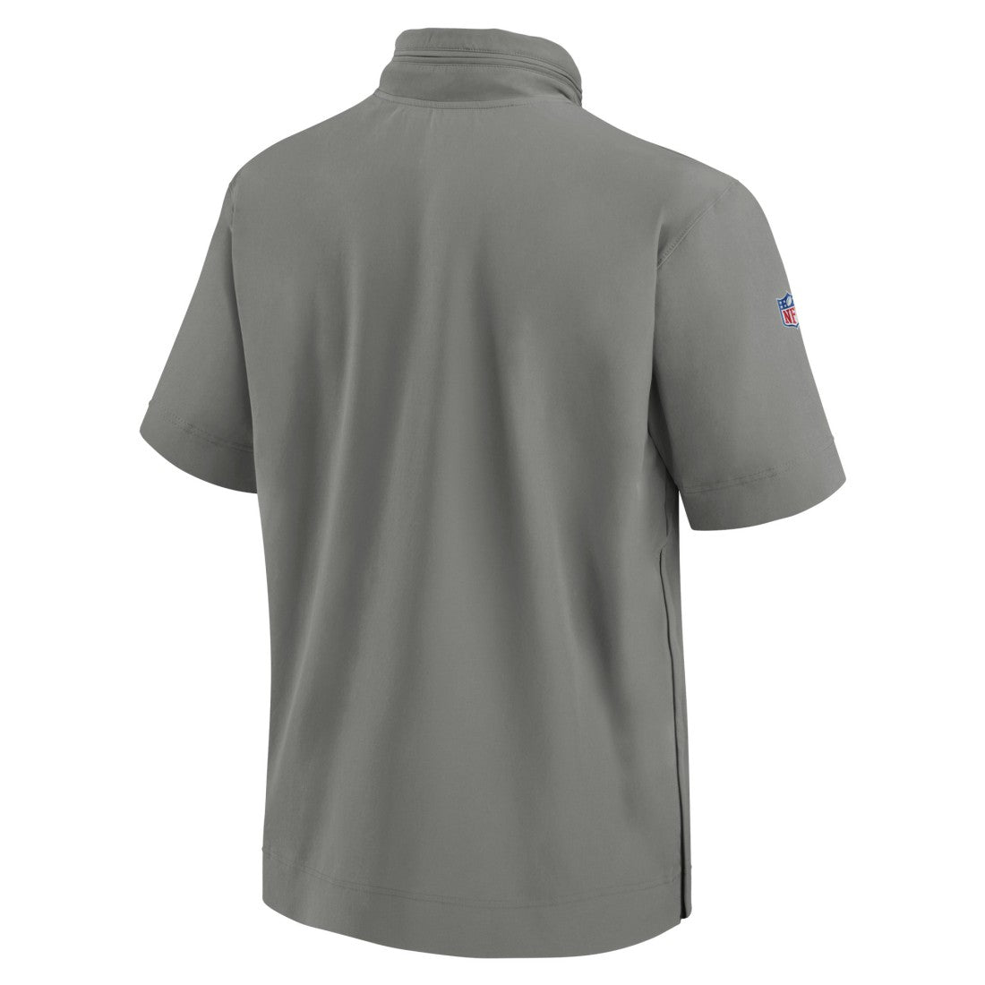 Detroit Lions Nike 2024 Sideline Coach Short Sleeve Half-Zip Hoodie Jacket