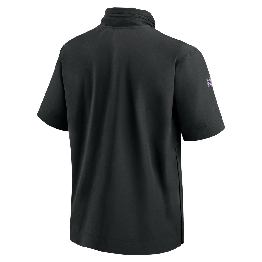 New York Jets Nike 2024 Sideline Coach Short Sleeve Half-Zip Hoodie Jacket