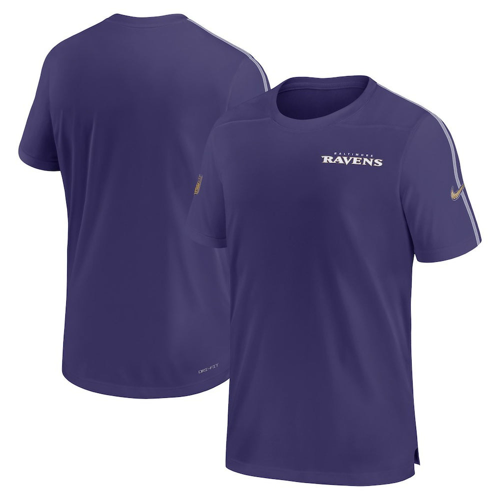 Baltimore Ravens Nike 2024 Sideline Coach UV Performance T-Shirt
