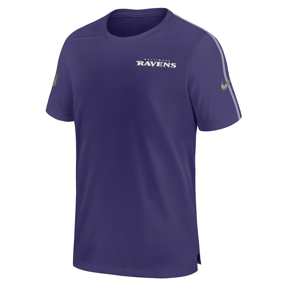 Baltimore Ravens Nike 2024 Sideline Coach UV Performance T-Shirt