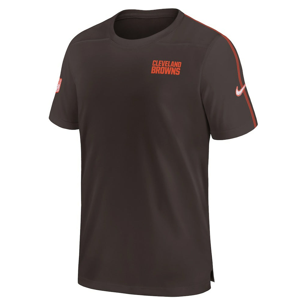 Cleveland Browns Nike 2024 Sideline Coach UV Performance T-Shirt