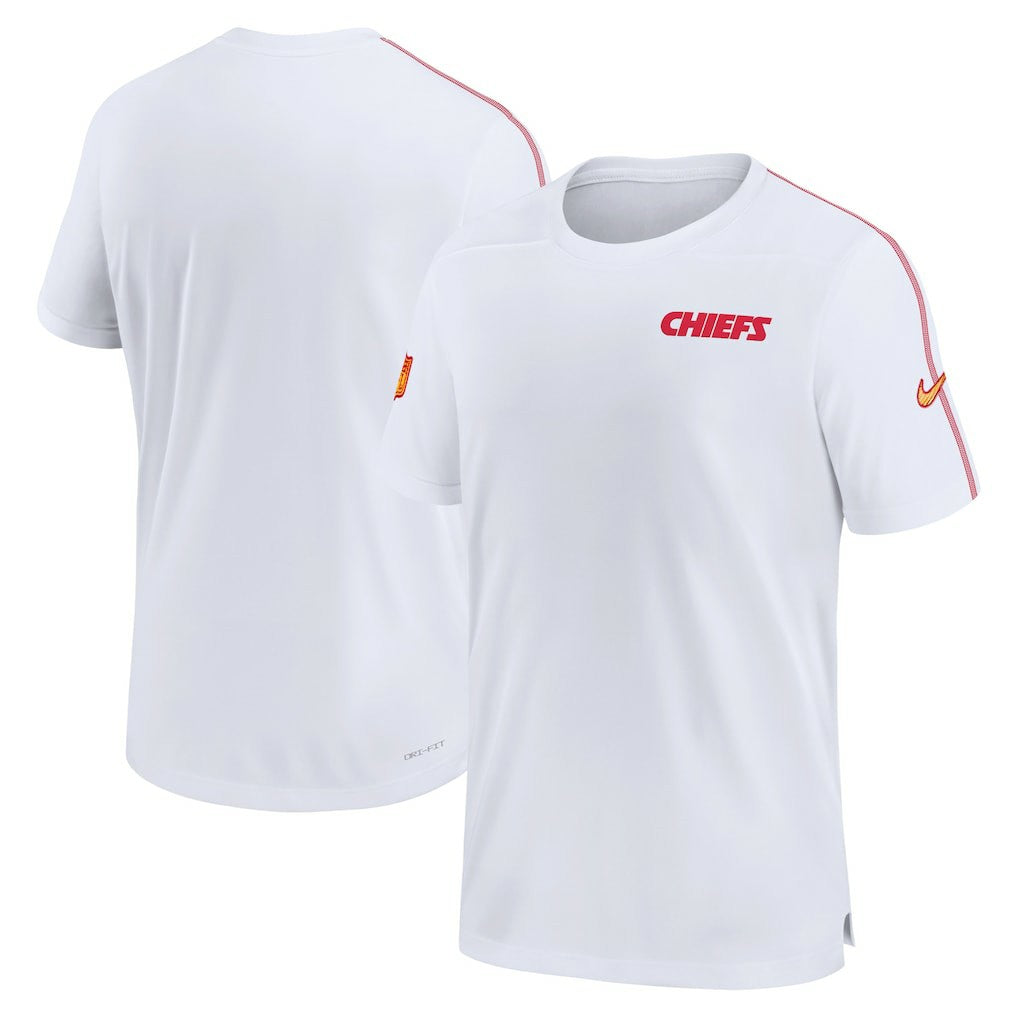 Kansas City Chiefs Nike 2024 Sideline Coach UV Performance T-Shirt