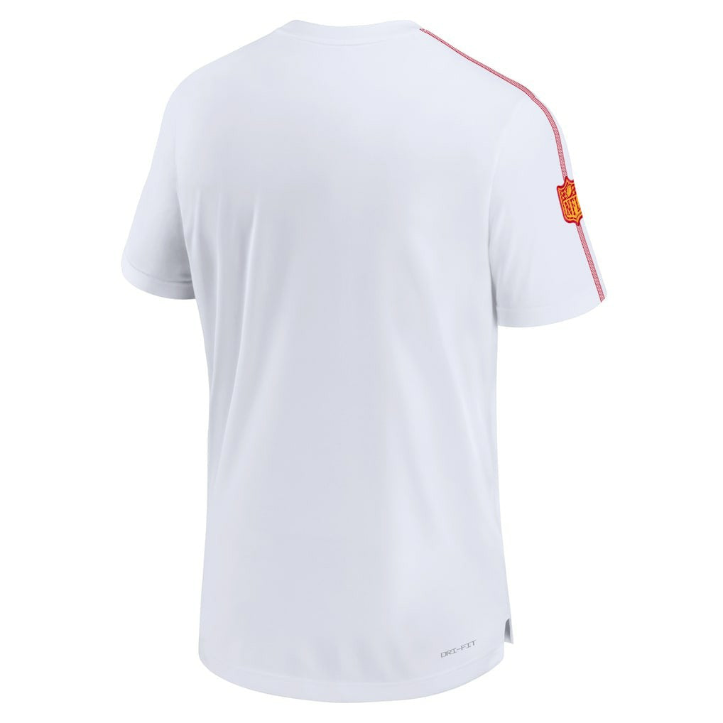Kansas City Chiefs Nike 2024 Sideline Coach UV Performance T-Shirt