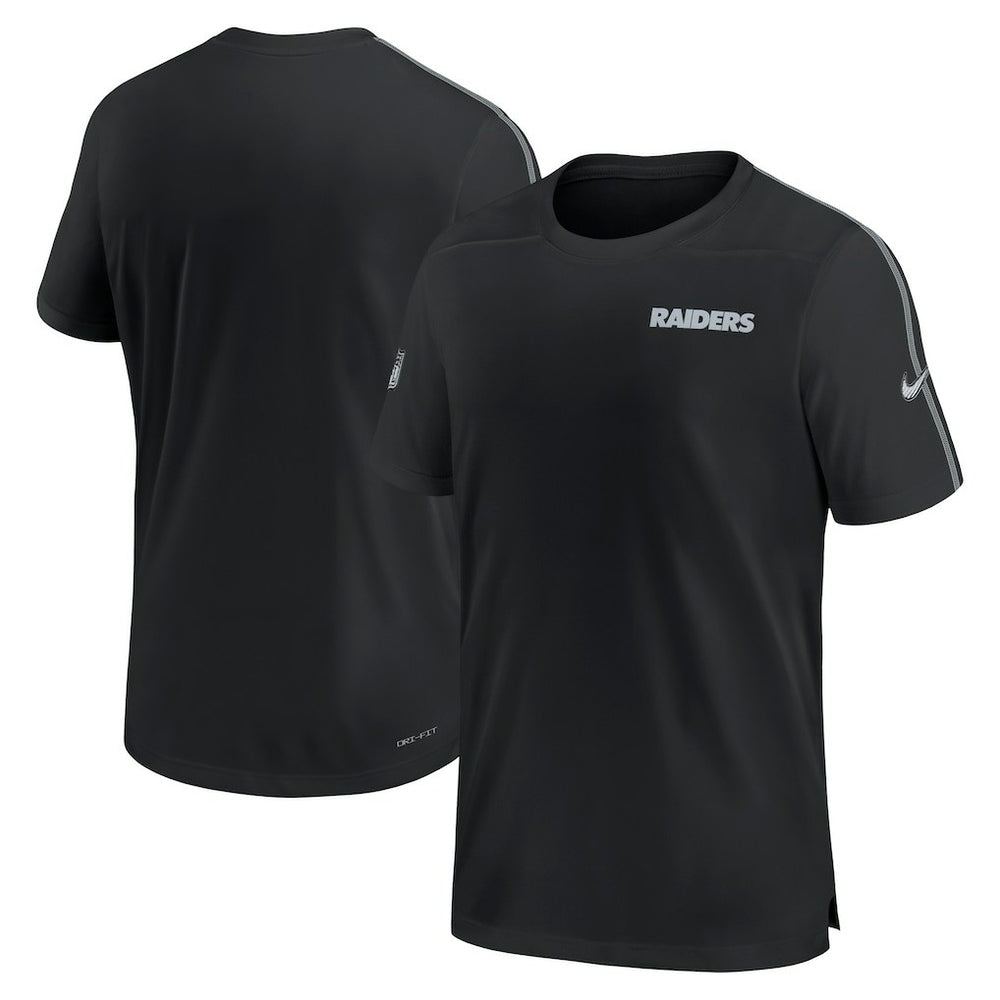 Las Vegas Raiders Nike 2024 Sideline Coach UV Performance T-Shirt