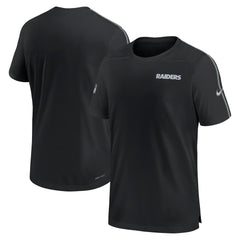 Las Vegas Raiders Nike 2024 Sideline Coach UV Performance T-Shirt
