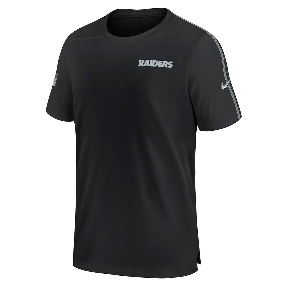 Las Vegas Raiders Nike 2024 Sideline Coach UV Performance T-Shirt