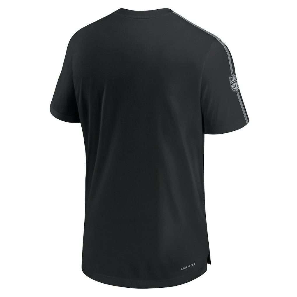 Las Vegas Raiders Nike 2024 Sideline Coach UV Performance T-Shirt