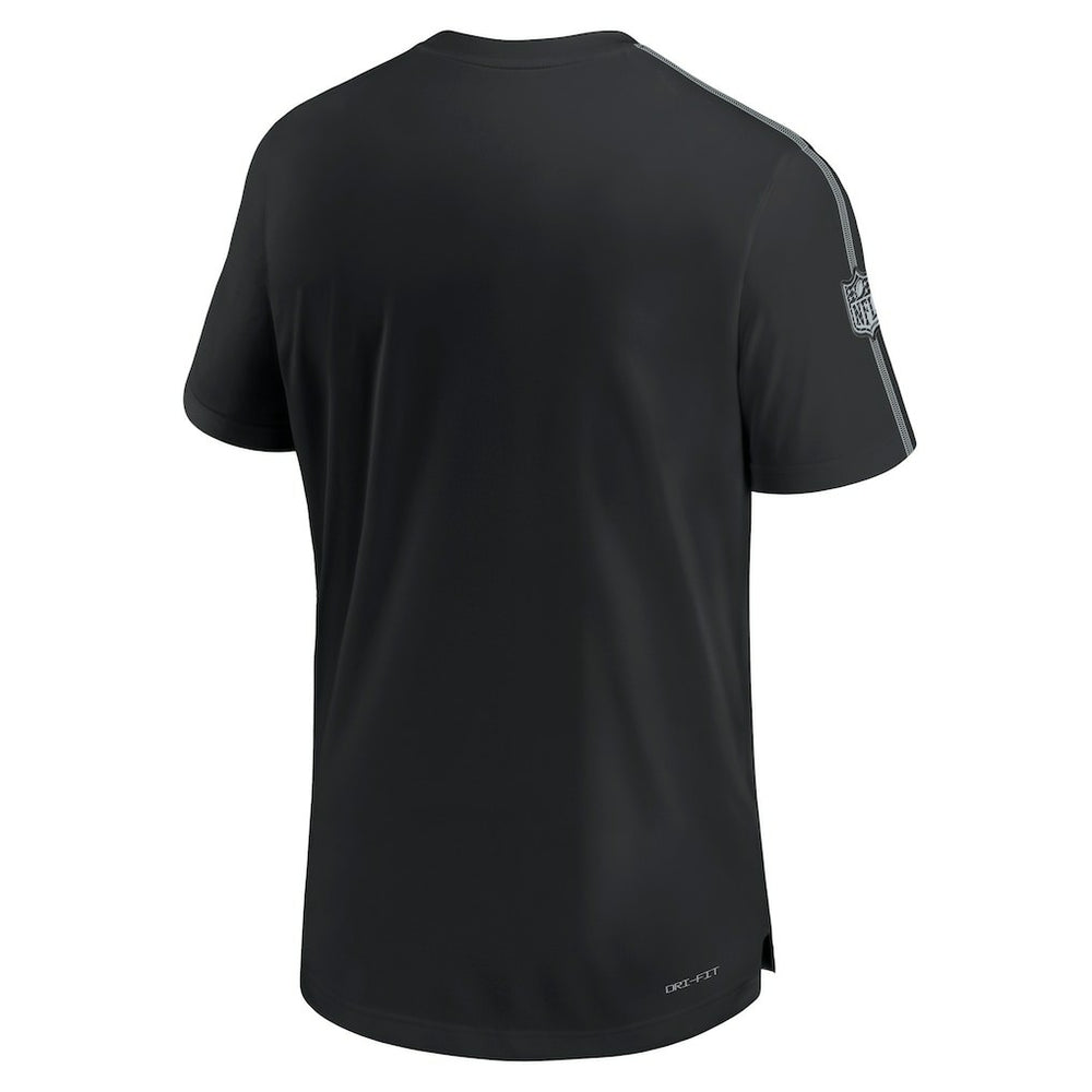 Las Vegas Raiders Nike 2024 Sideline Coach UV Performance T-Shirt