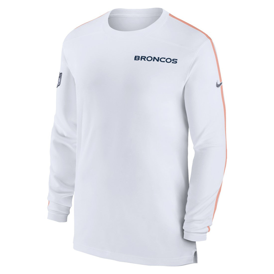 Denver Broncos Nike Sideline Coach UV Performance Long Sleeve T-Shirt