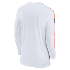 Denver Broncos Nike Sideline Coach UV Performance Long Sleeve T-Shirt