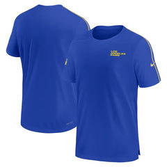 Los Angeles Rams Nike 2024 Sideline Coach UV Performance T-Shirt