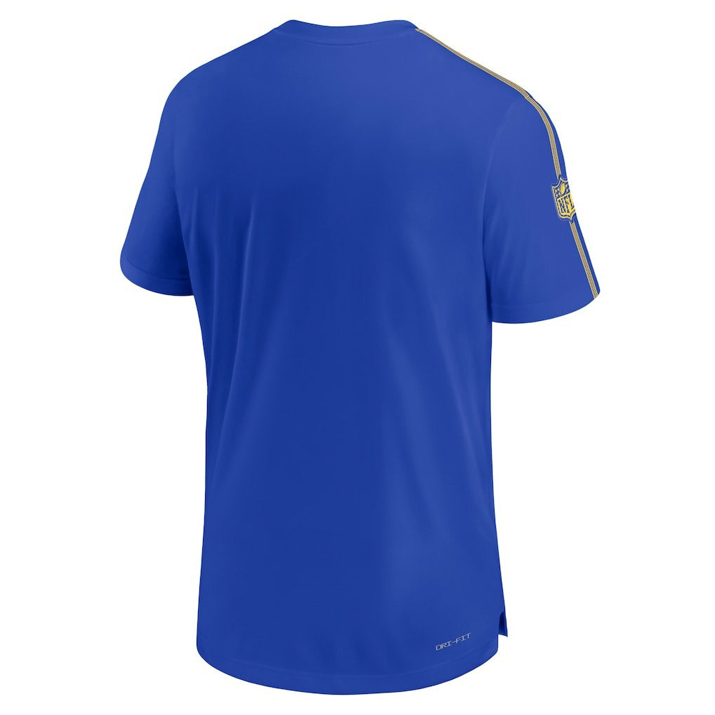 Los Angeles Rams Nike 2024 Sideline Coach UV Performance T-Shirt