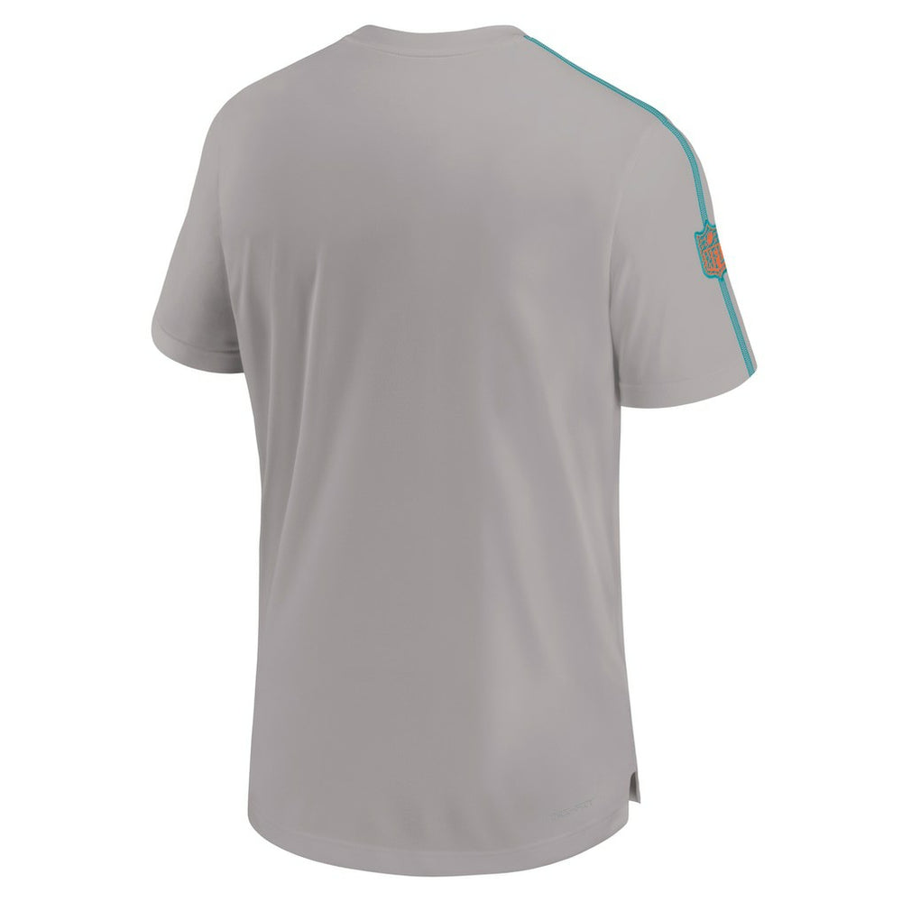 Miami Dolphins Nike 2024 Sideline Coach UV Performance T-Shirt