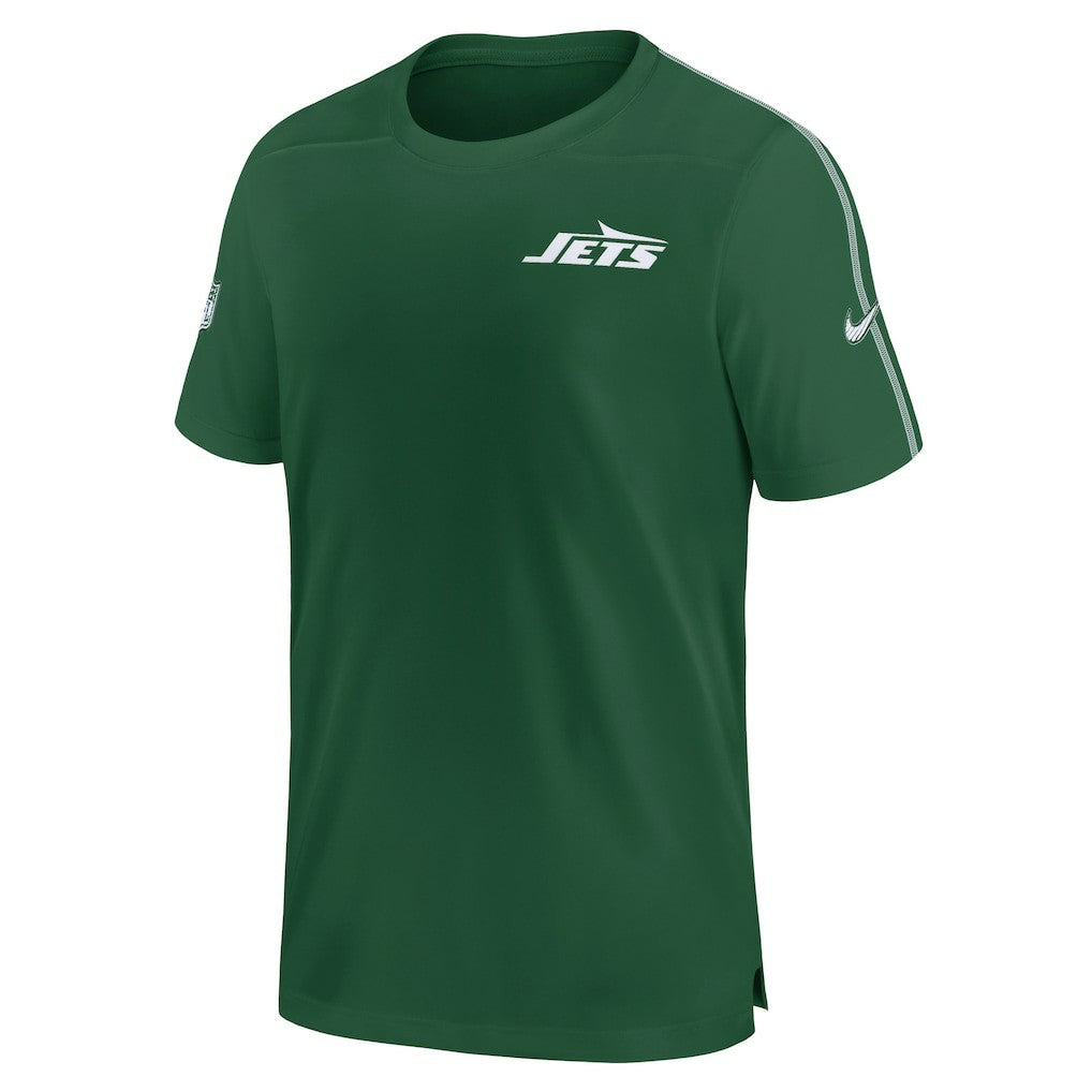 New York Jets Nike 2024 Sideline Coach UV Performance T-Shirt