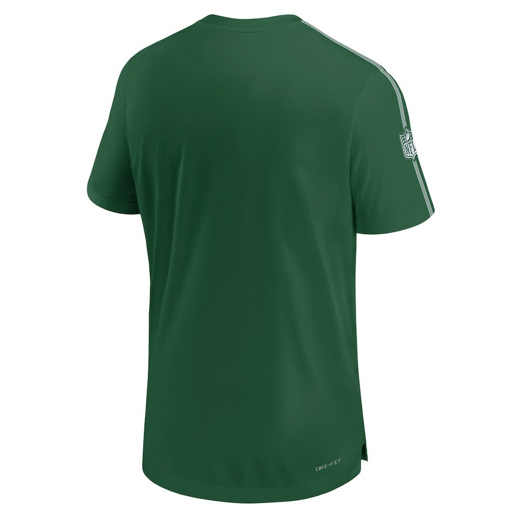 New York Jets Nike 2024 Sideline Coach UV Performance T-Shirt