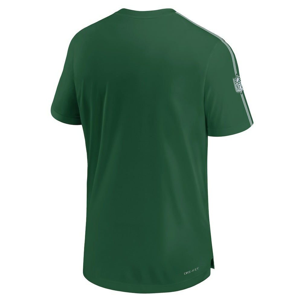 New York Jets Nike 2024 Sideline Coach UV Performance T-Shirt