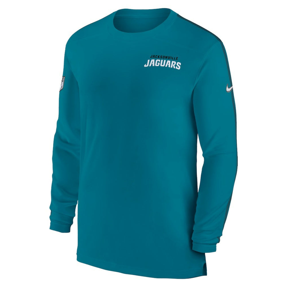 Jacksonville Jaguars Nike Sideline Coach UV Performance Long Sleeve T-Shirt