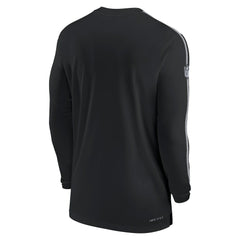 Philadelphia Eagles Nike Sideline Coach UV Performance Long Sleeve T-Shirt
