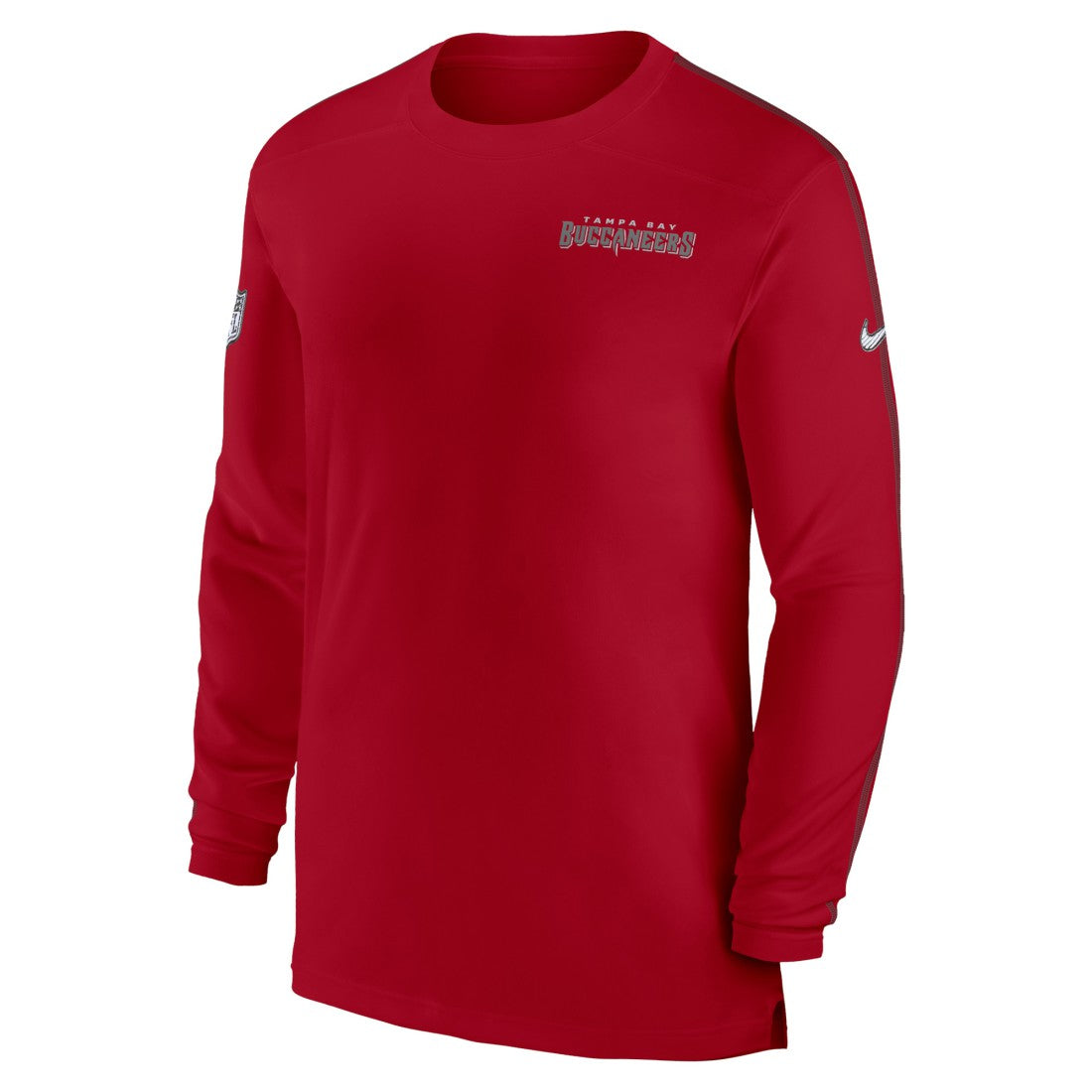 Tampa Bay Buccaneers Nike Sideline Coach UV Performance Long Sleeve T-Shirt