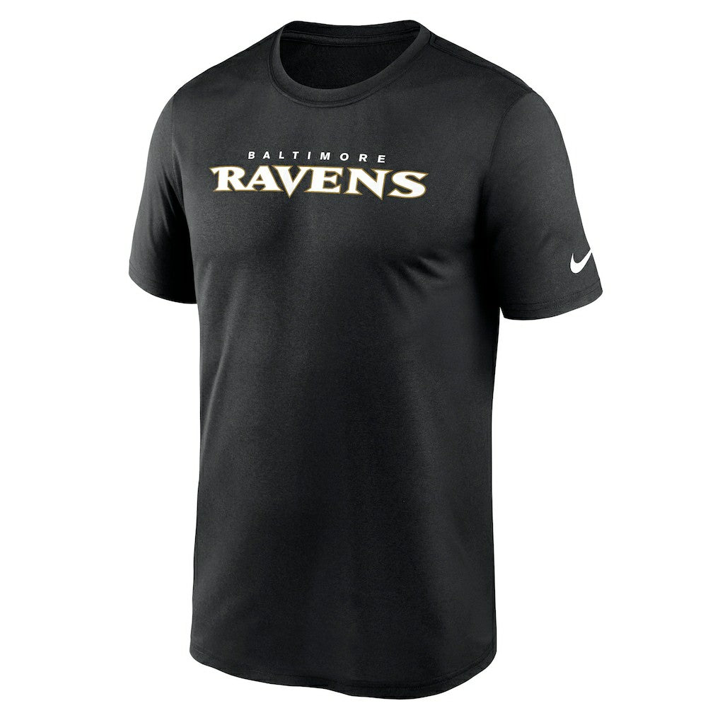 Baltimore Ravens Nike Primetime Legend Wordmark Performance T-Shirt