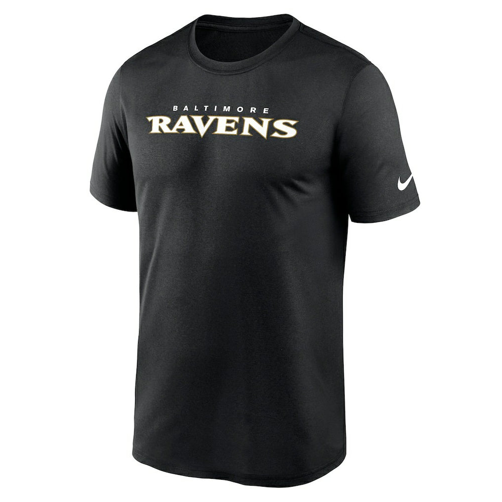 Baltimore Ravens Nike Primetime Legend Wordmark Performance T-Shirt