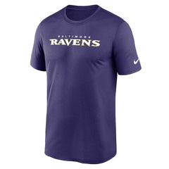 Baltimore Ravens Nike Primetime Legend Wordmark Performance T-Shirt