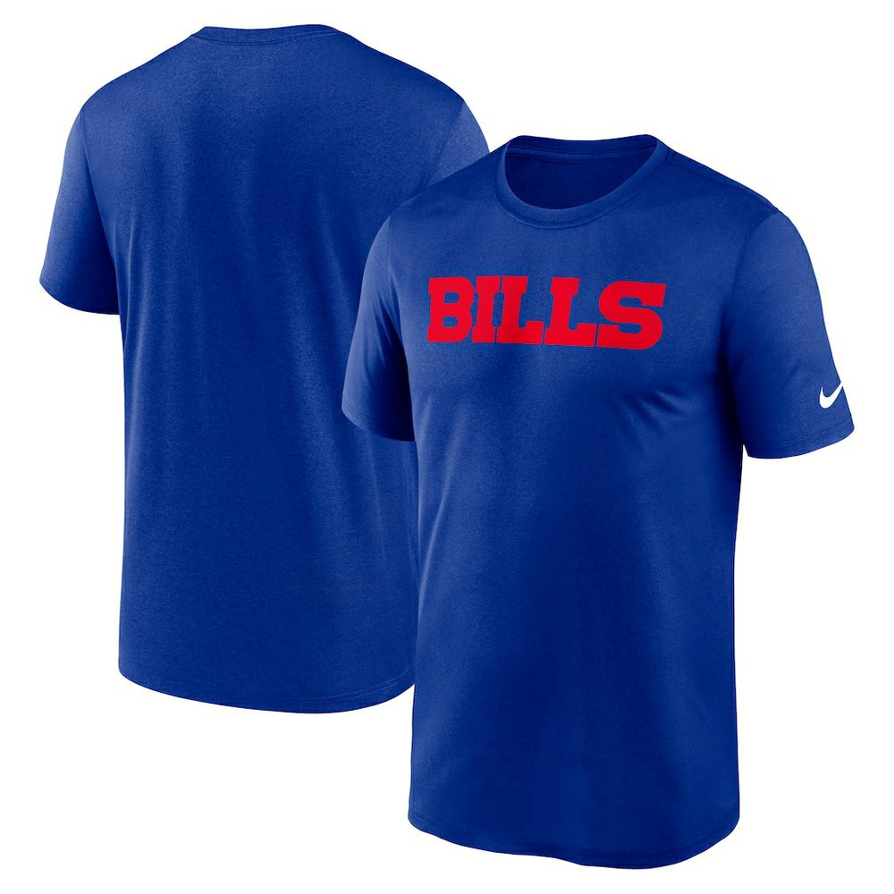 Buffalo Bills Nike Primetime Legend Wordmark Performance T-Shirt