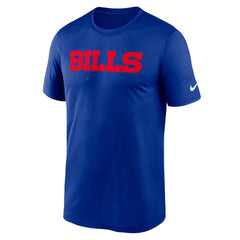 Buffalo Bills Nike Primetime Legend Wordmark Performance T-Shirt