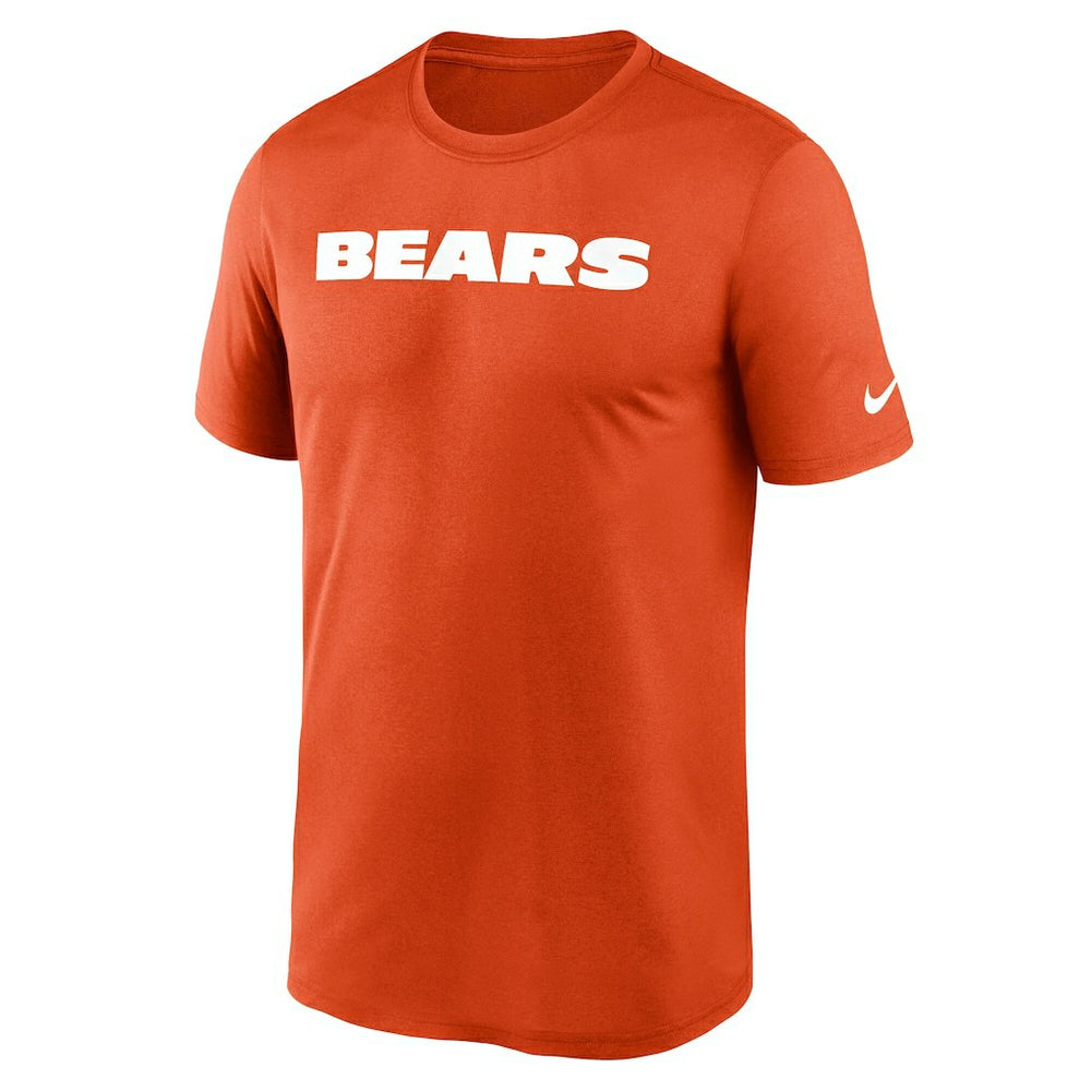 Chicago Bears Nike Primetime Legend Wordmark Performance T-Shirt