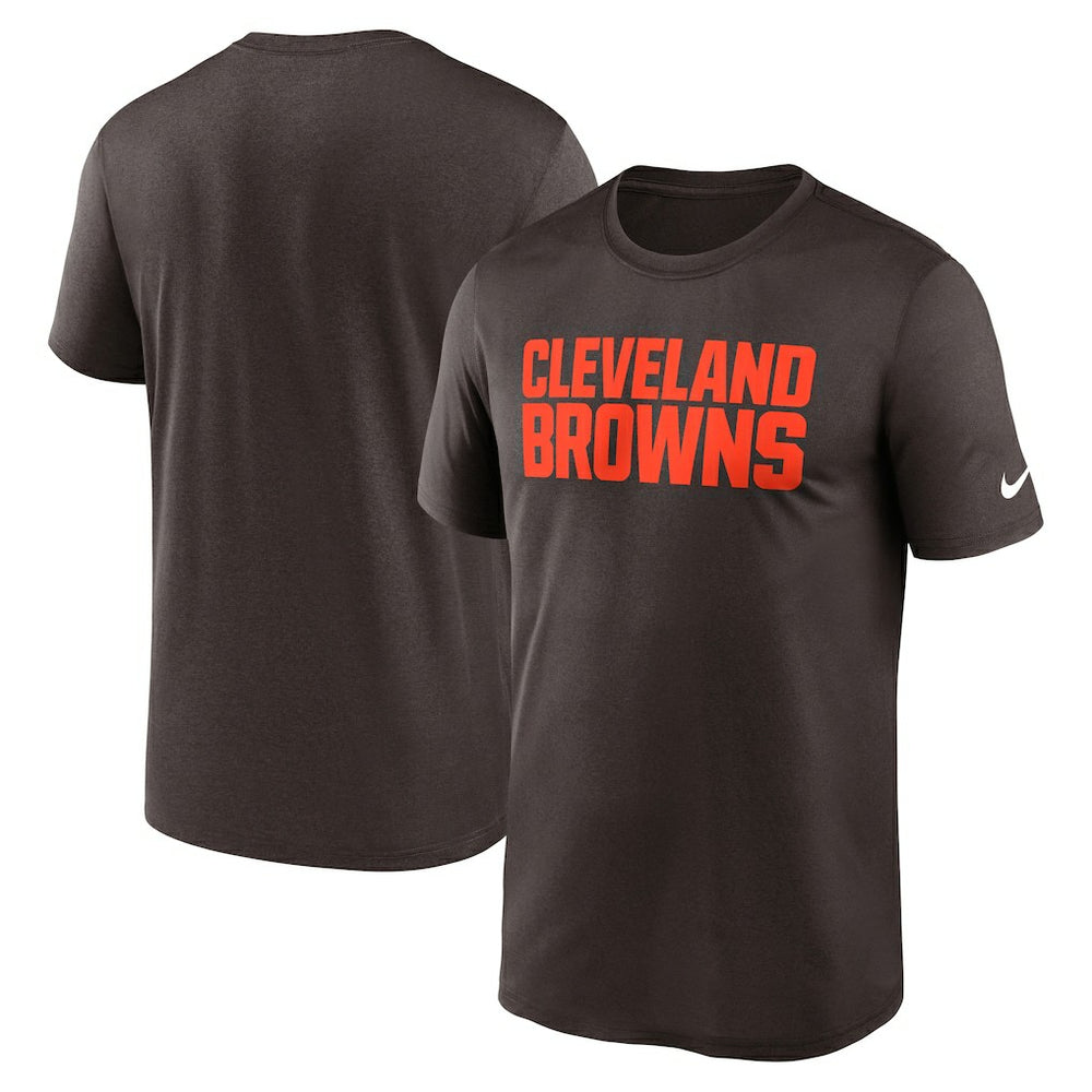Cleveland Browns Nike Primetime Legend Wordmark Performance T-Shirt