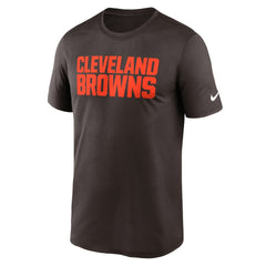 Cleveland Browns Nike Primetime Legend Wordmark Performance T-Shirt
