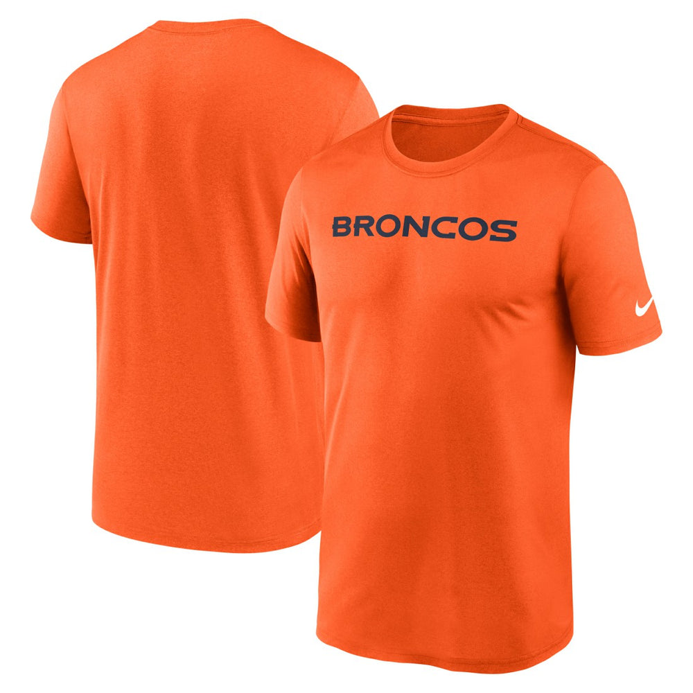 Denver Broncos Nike Primetime Legend Wordmark Performance T-Shirt