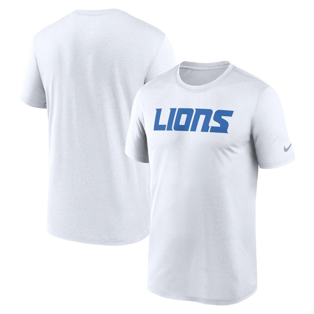 Detroit Lions Nike Primetime Legend Wordmark Performance T-Shirt