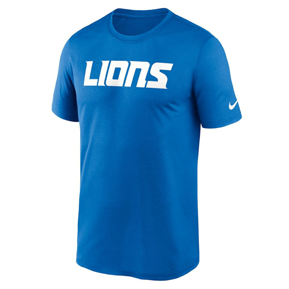Detroit Lions Nike Primetime Legend Wordmark Performance T-Shirt