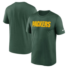 Green Bay Packers Nike Primetime Legend Wordmark Performance T-Shirt