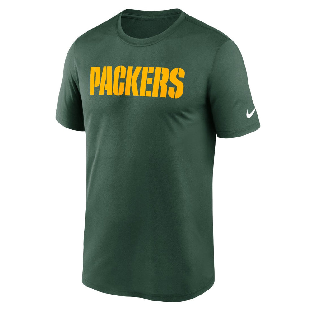 Green Bay Packers Nike Primetime Legend Wordmark Performance T-Shirt